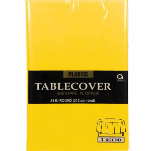 Yellow Table Cover Round